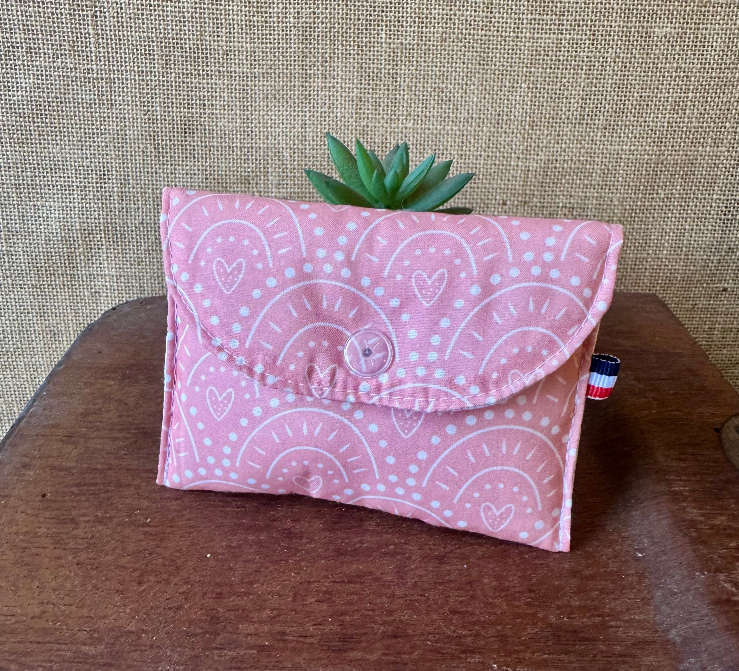 Porte Monnaie Cœurs Roses