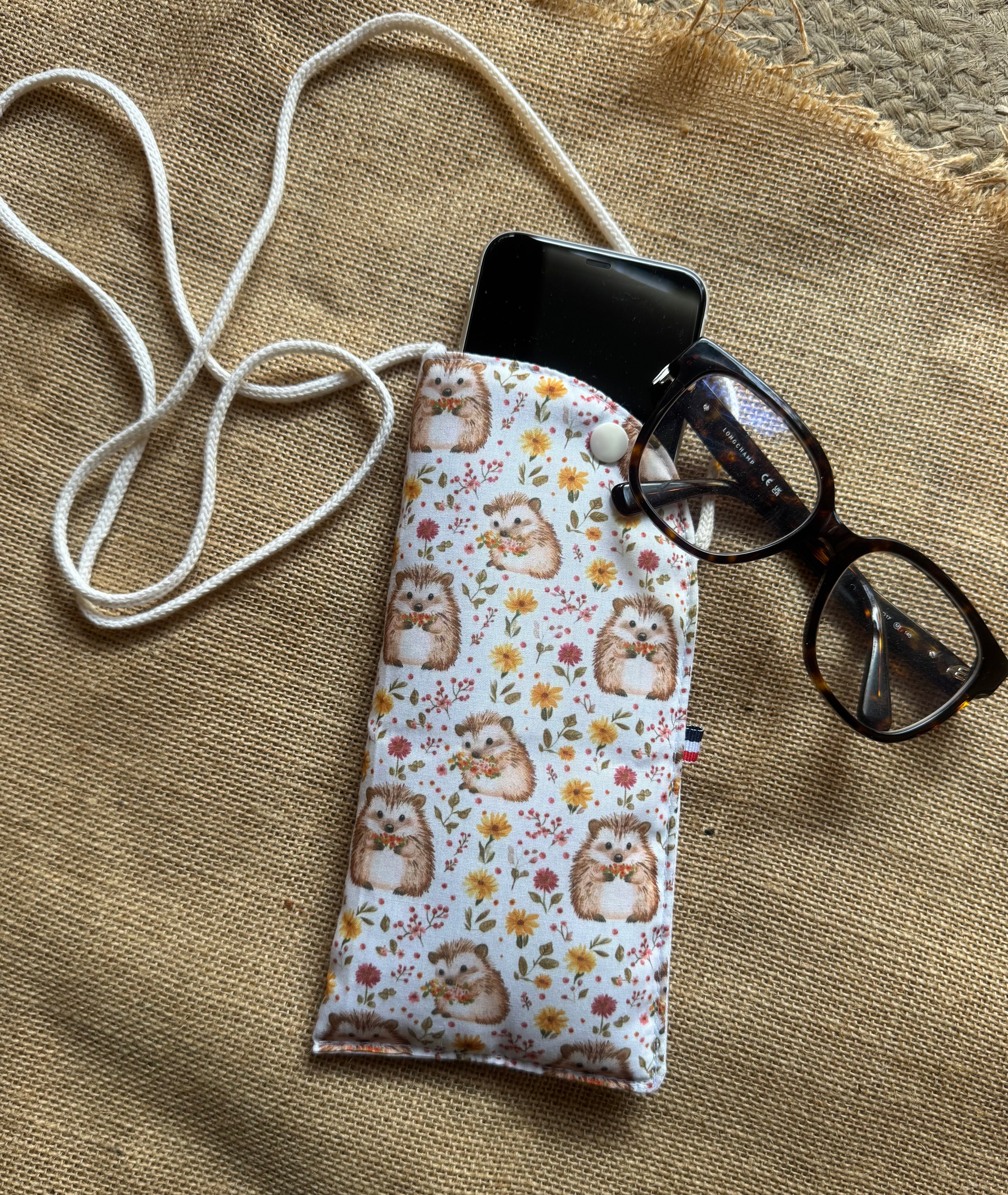 Étui téléphone Hérisson