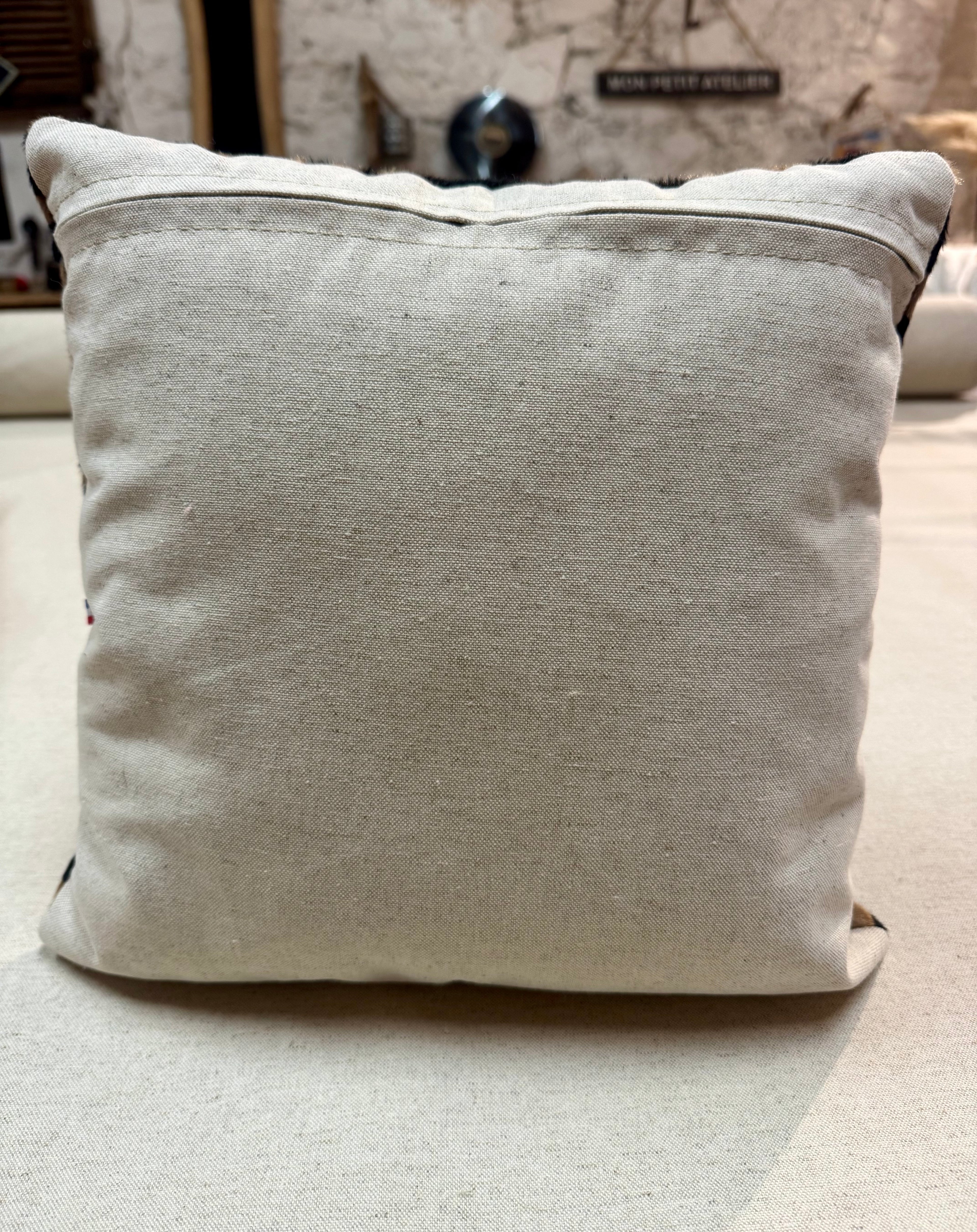 Coussin de décoration intérieure Tissu Zèbre