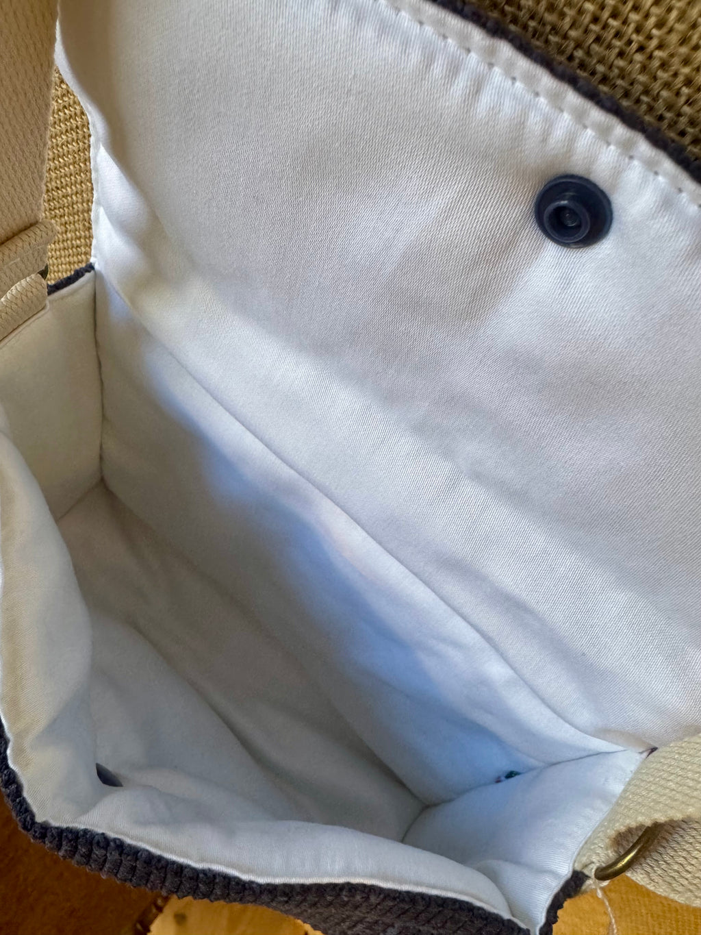 Sac bandoulière en Velours Bleu marine