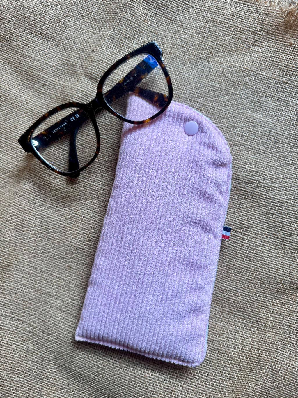 Etui Velours Rose Bonbon