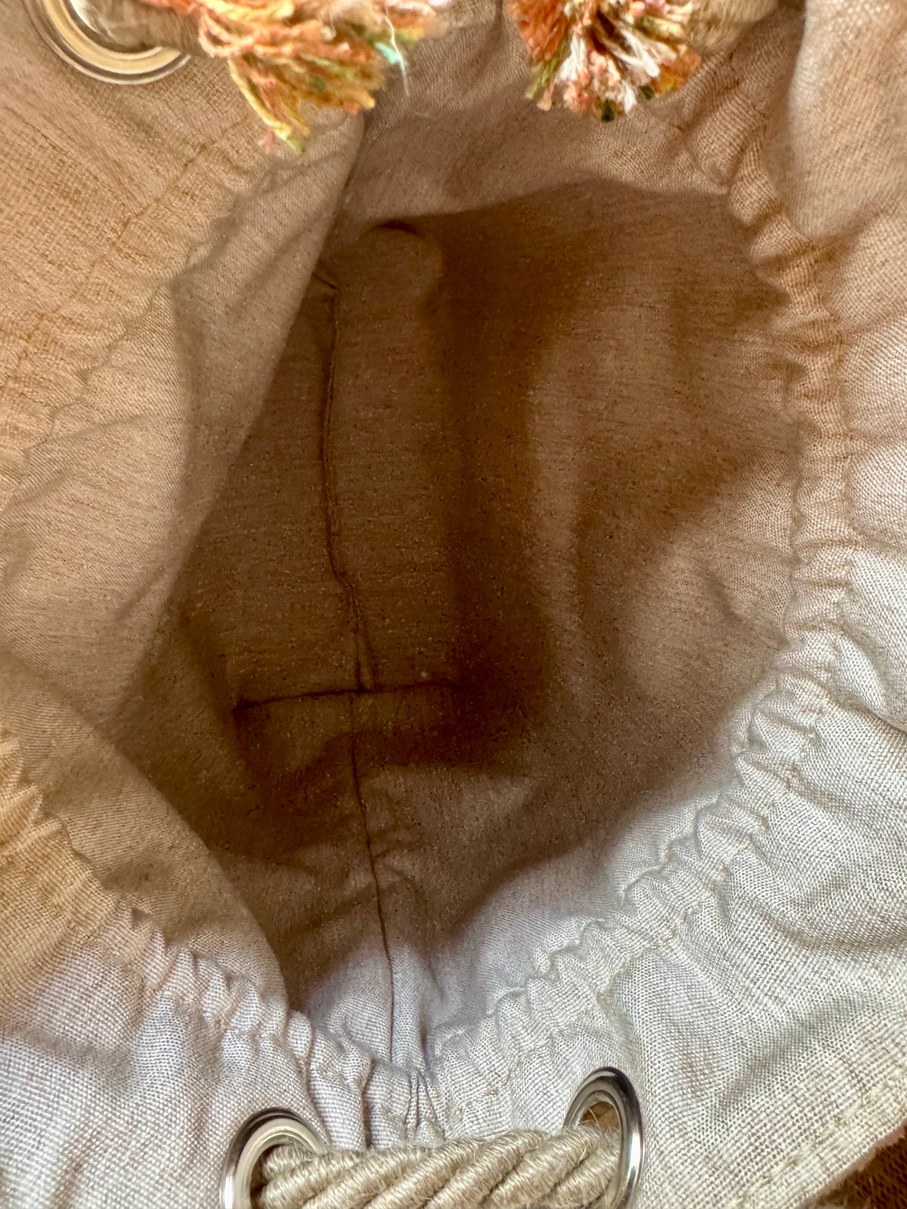 Sac Bandoulière Bourse Velours Rose Petites Côtes