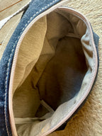 Vanity Tissu Jean Brut