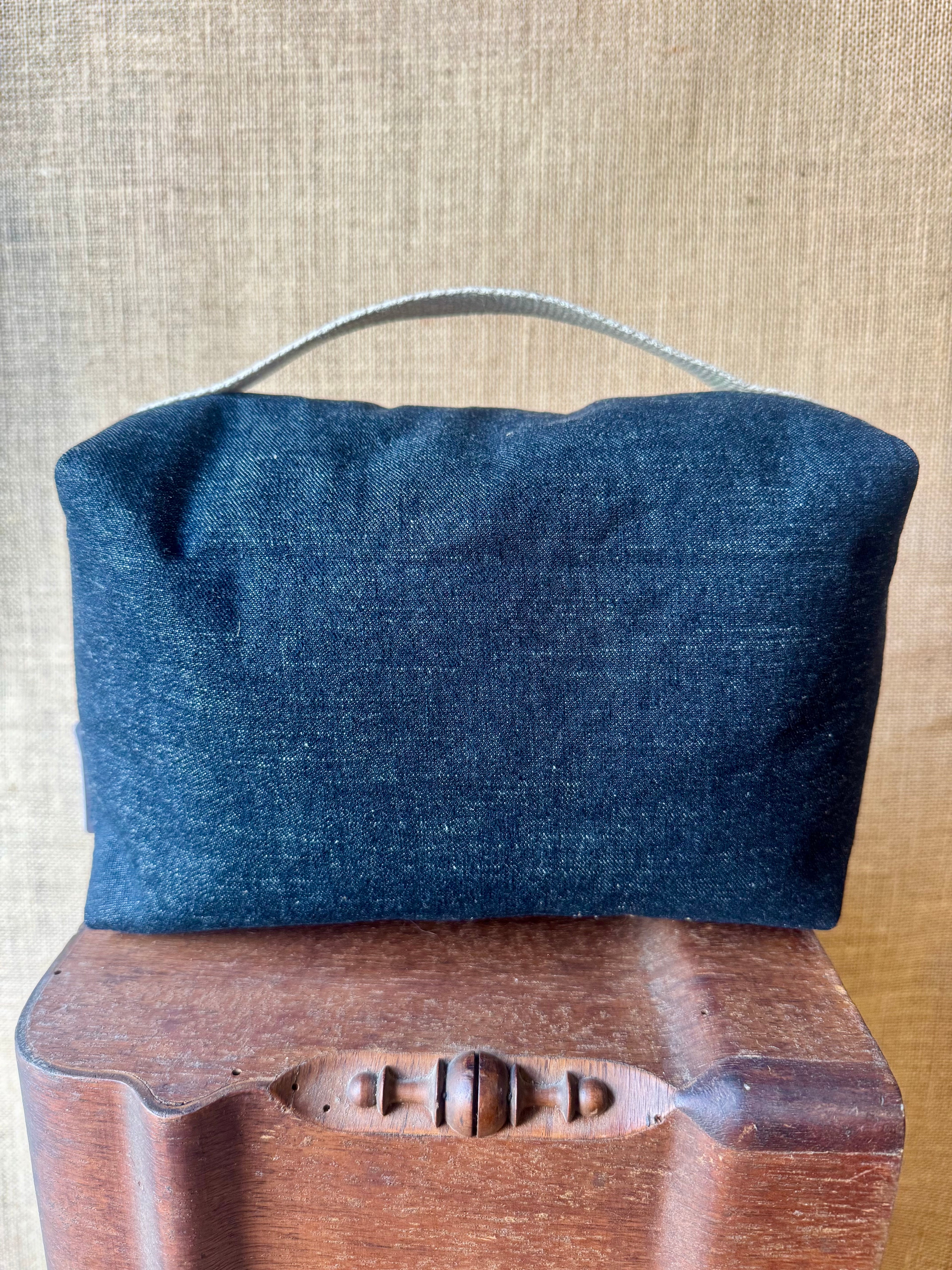 Vanity Tissu Jean Brut