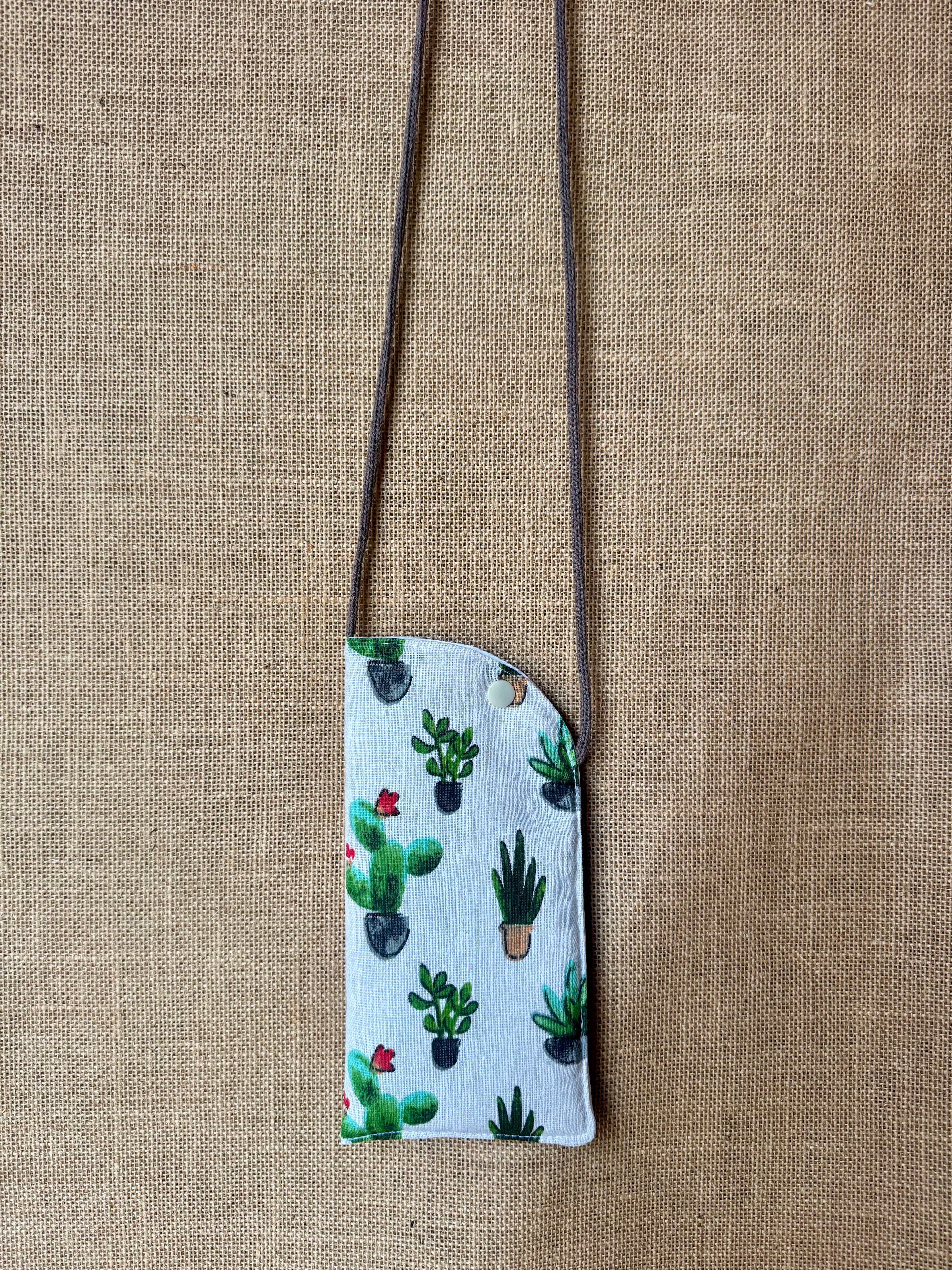 Étui téléphone Lin / Cactus