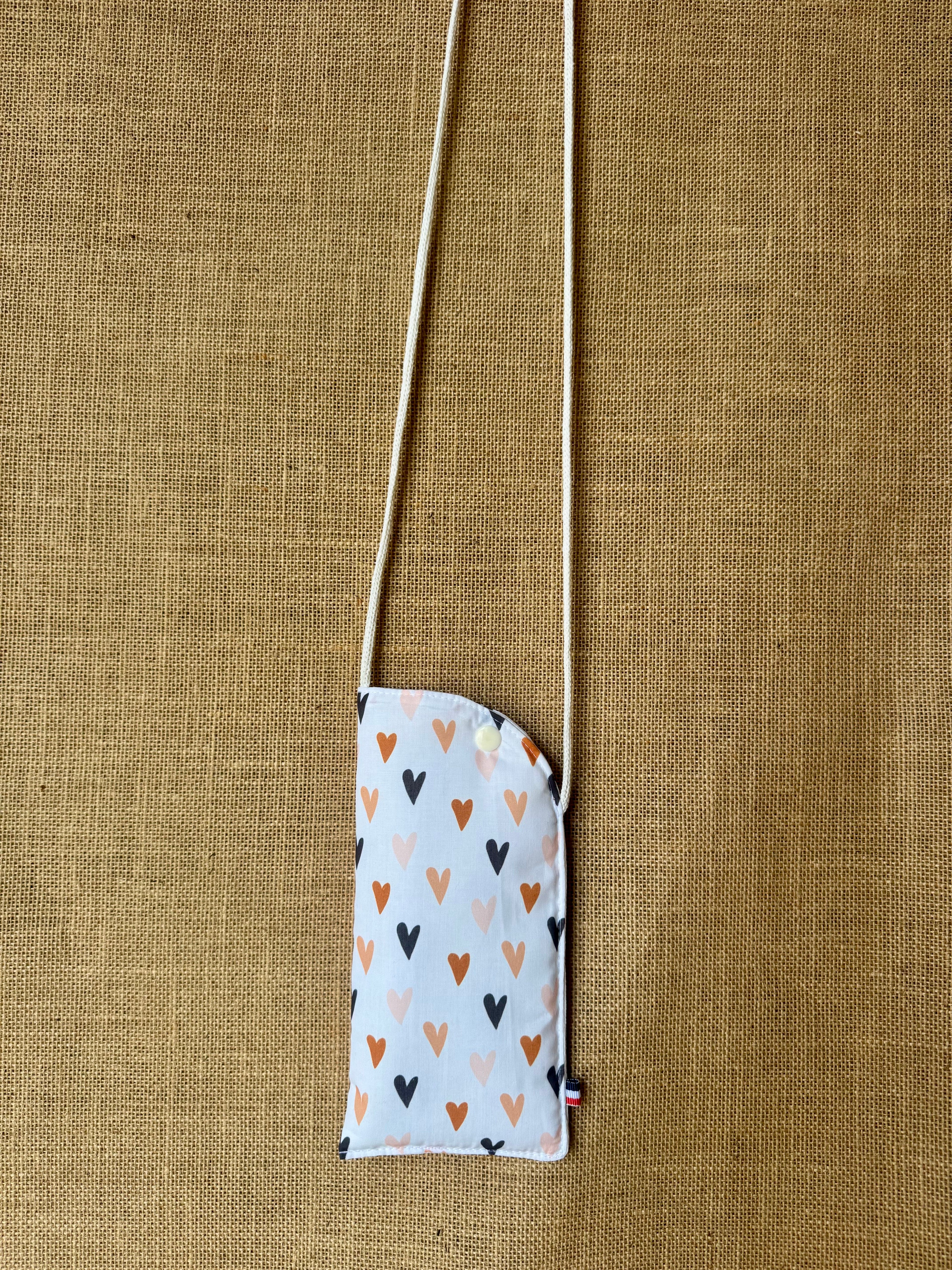 Étui téléphone Cœurs Muticolores