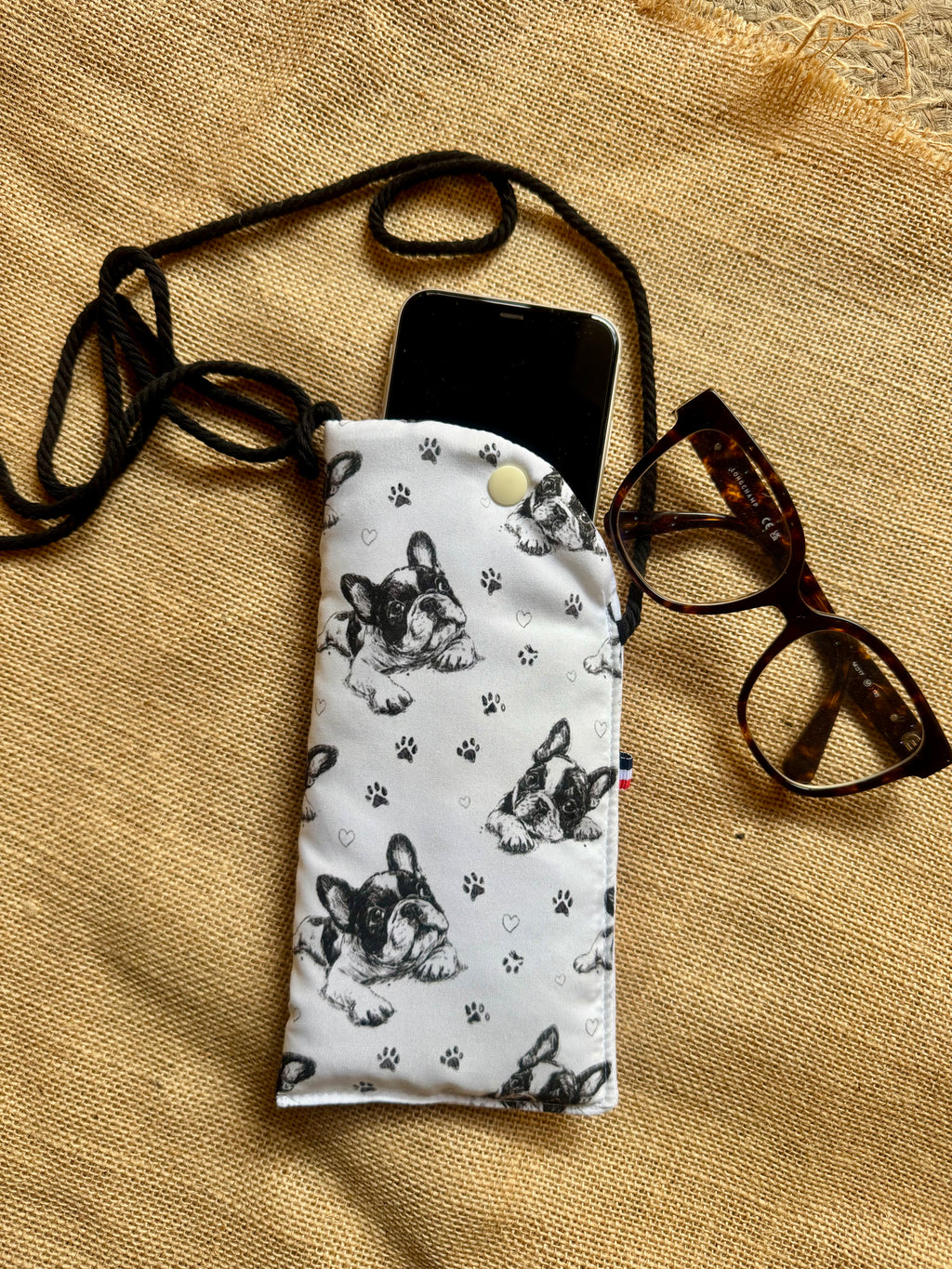 Étui téléphone Chien Bouledogue