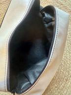 Trousse de toilette - simili gris / grip de moto