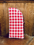 Etui Vichy Rouge / Blanc