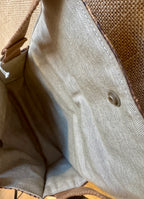 Sac bandoulière en Simili Croco