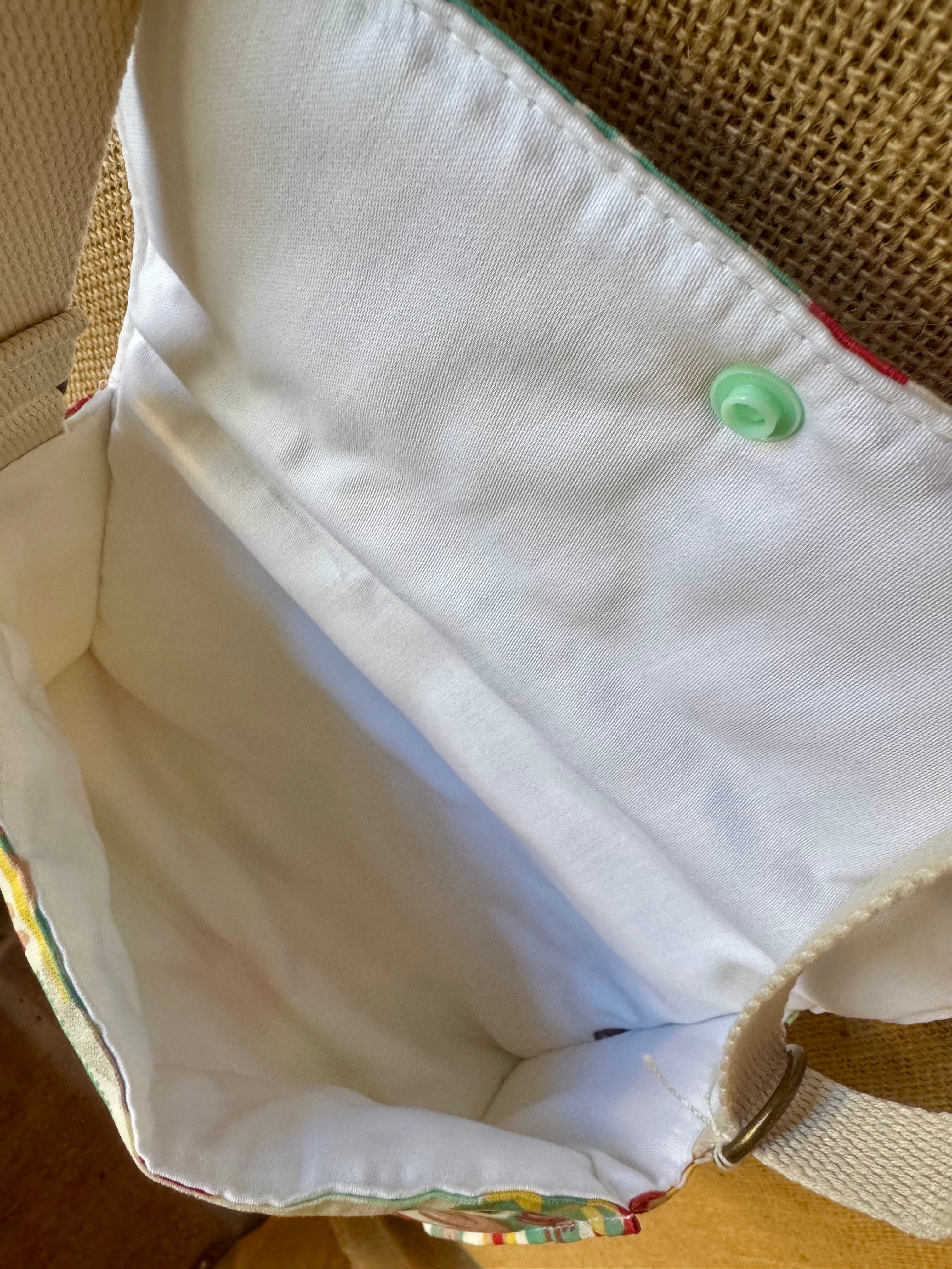 Sac bandoulière en tissu Vintage plage