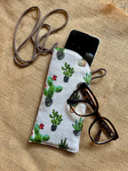 Étui téléphone Lin / Cactus