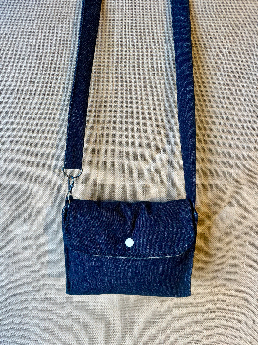 Sac bandoulière en Tissu Jean