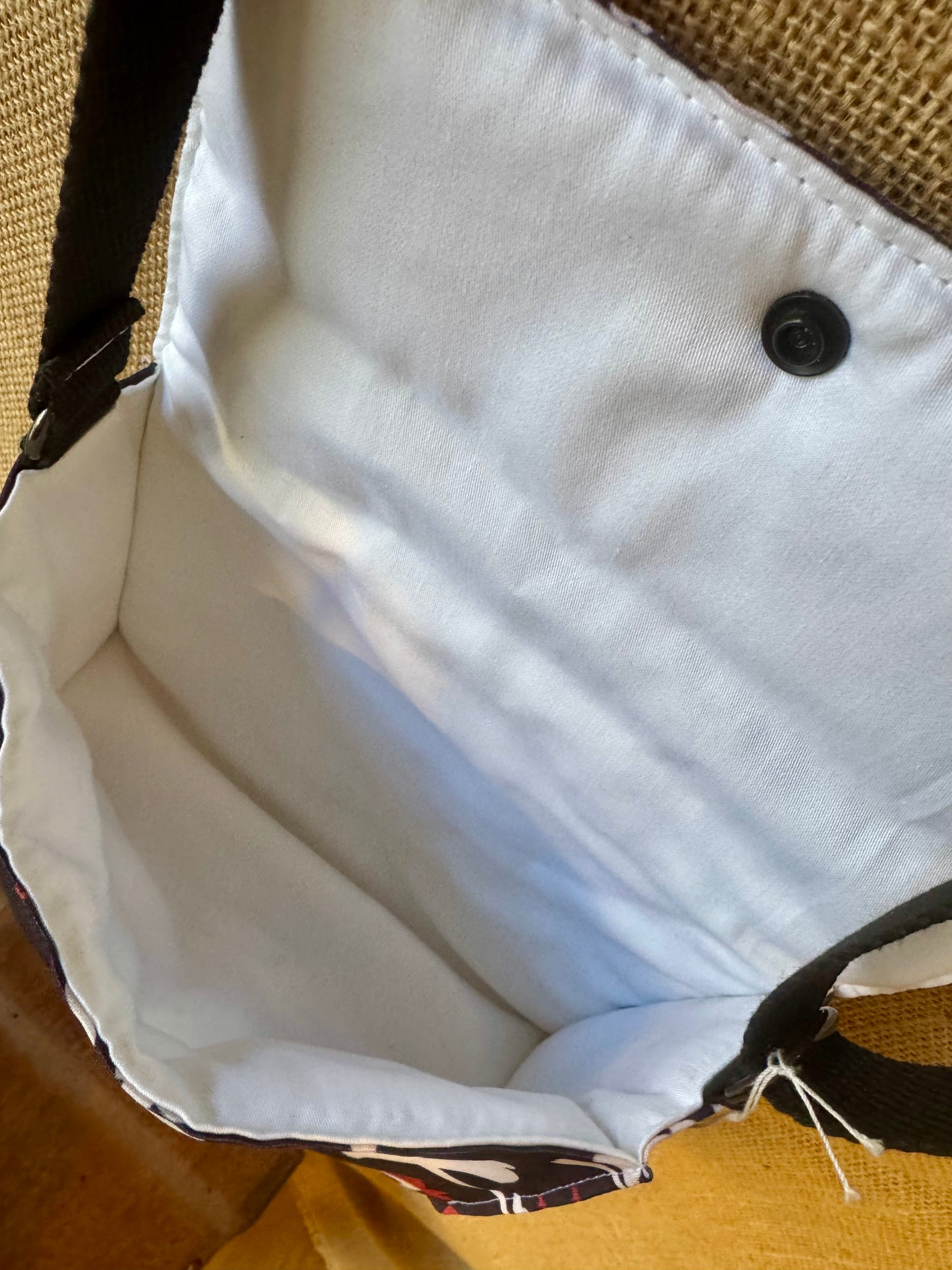 Sac bandoulière en tissu Pirates