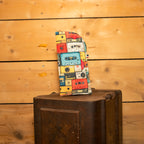 Etui Tissu Vintage Cassettes Audio