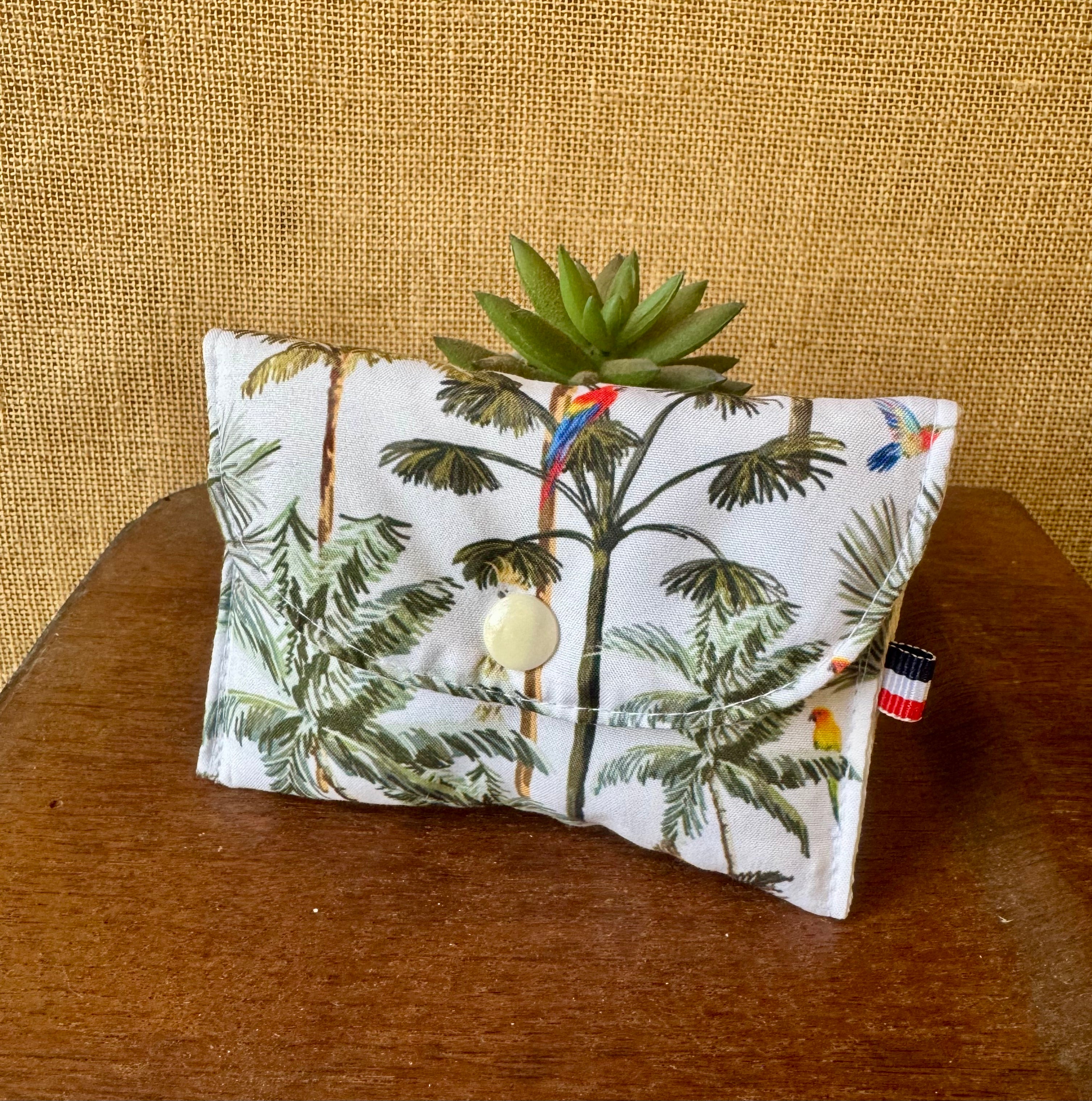 Porte Monnaie Perroquet