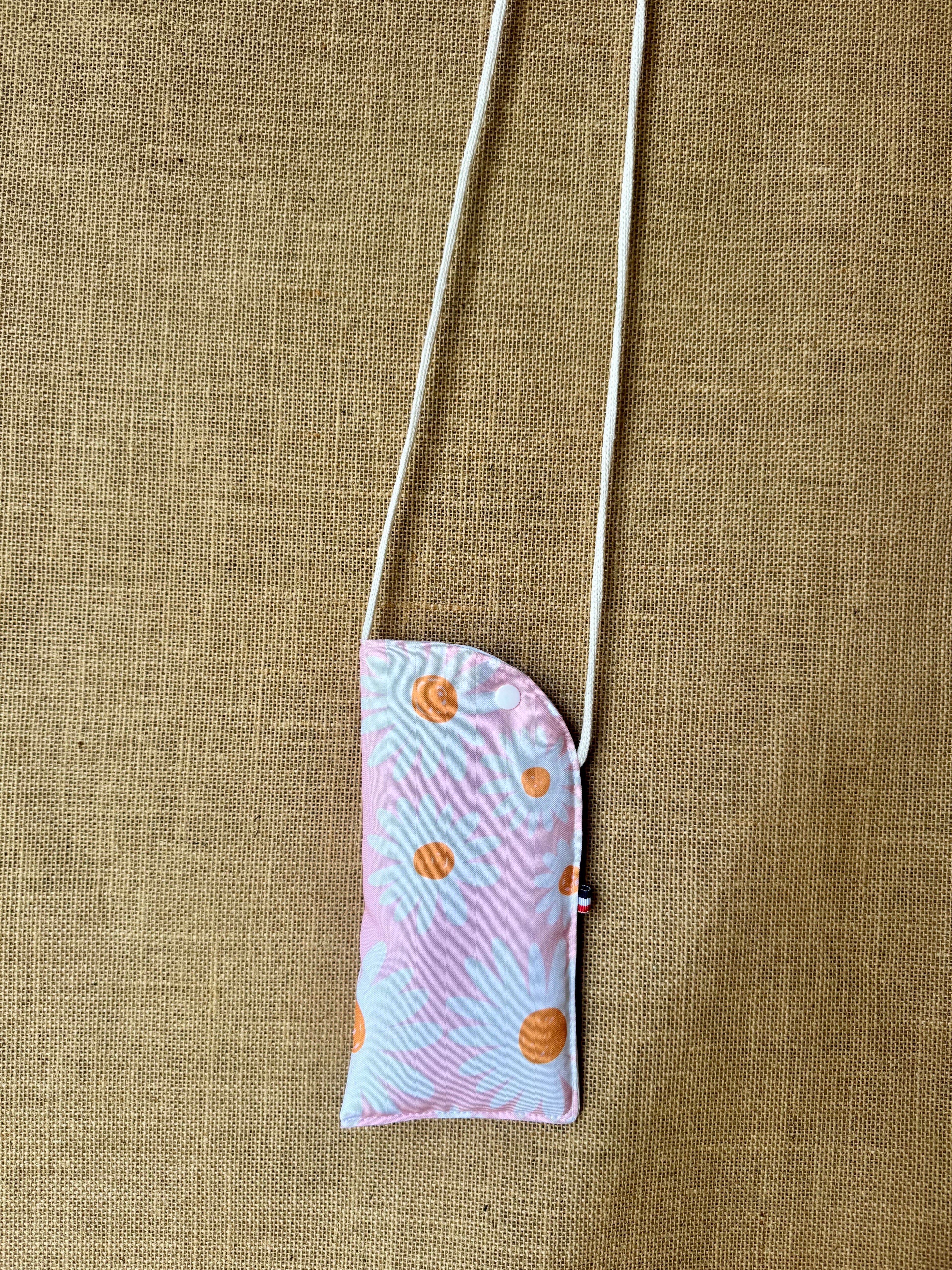 Étui téléphone Rose / Marguerite