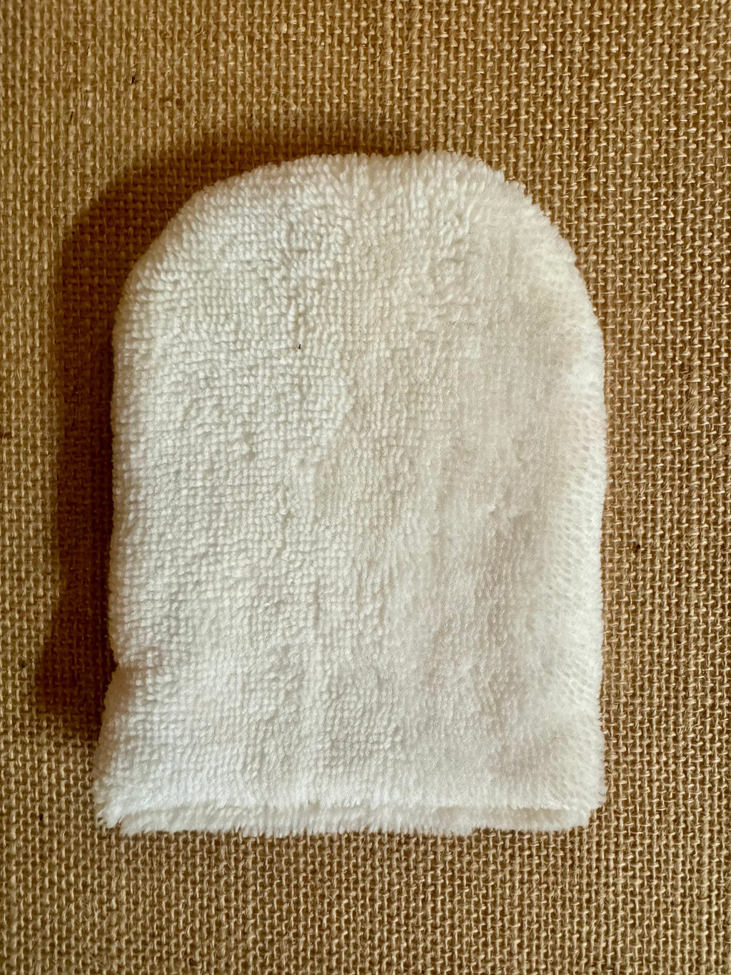 Gant de toilette en éponge bambou Léopard Fuschia et Orange